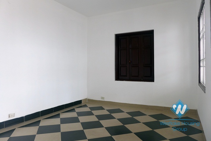 Large house with lake view outdoor balcony for rent in Tay Ho